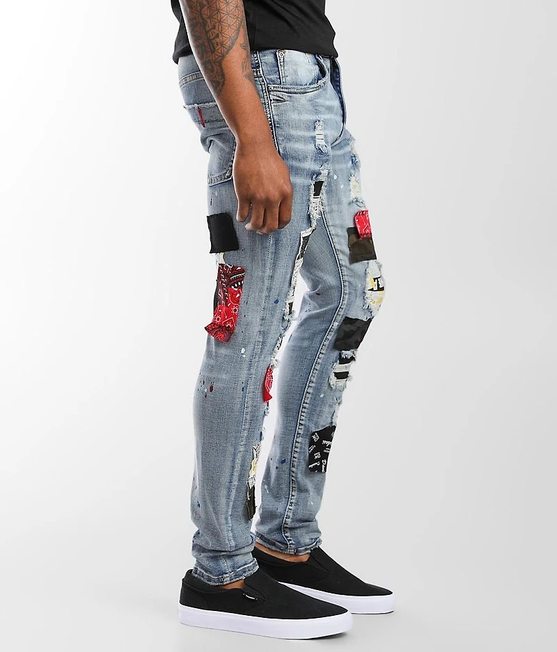 Patch Skinny Stretch Jean
