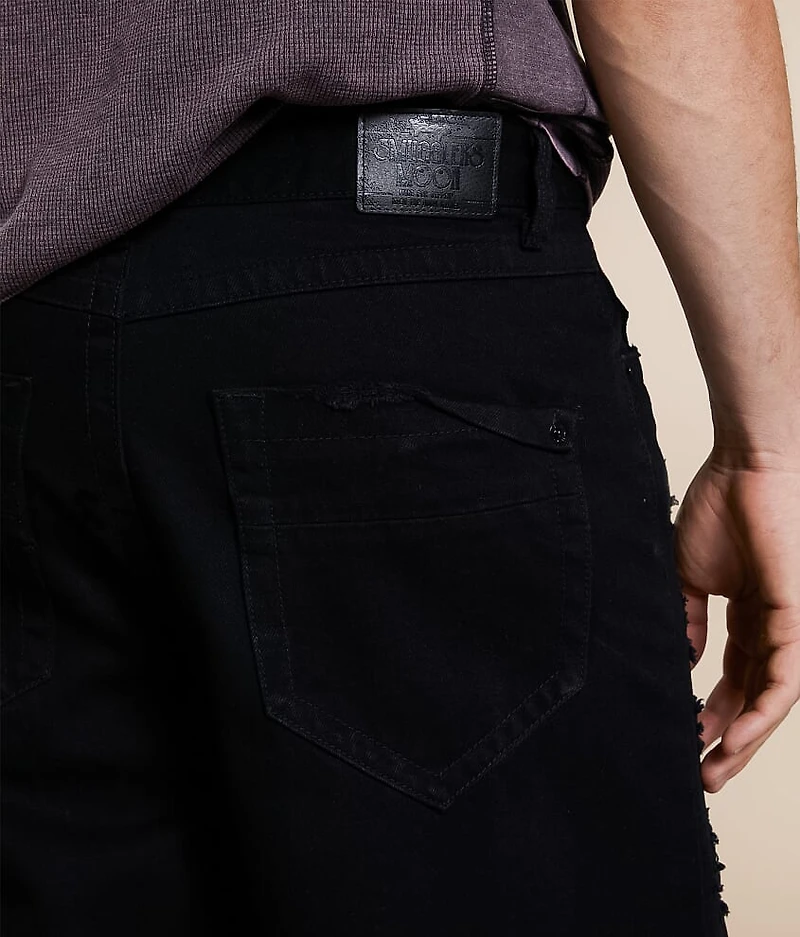 Relaxed Denim Short