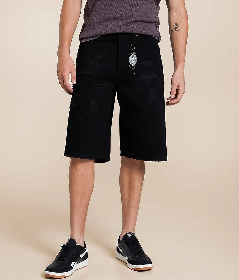 Relaxed Denim Short