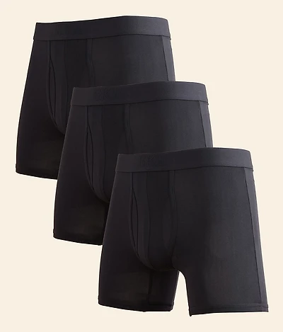3 Pack Performance Stretch Boxer Briefs