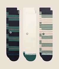 3 Pack Caesar Striped Socks