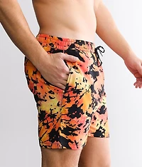 Cannonball Volley Stretch Swim Trunks