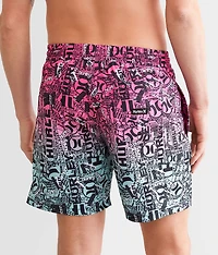 Cannonball Volley Stretch Swim Trunks