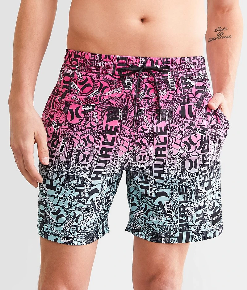 Cannonball Volley Stretch Swim Trunks