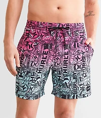 Cannonball Volley Stretch Swim Trunks