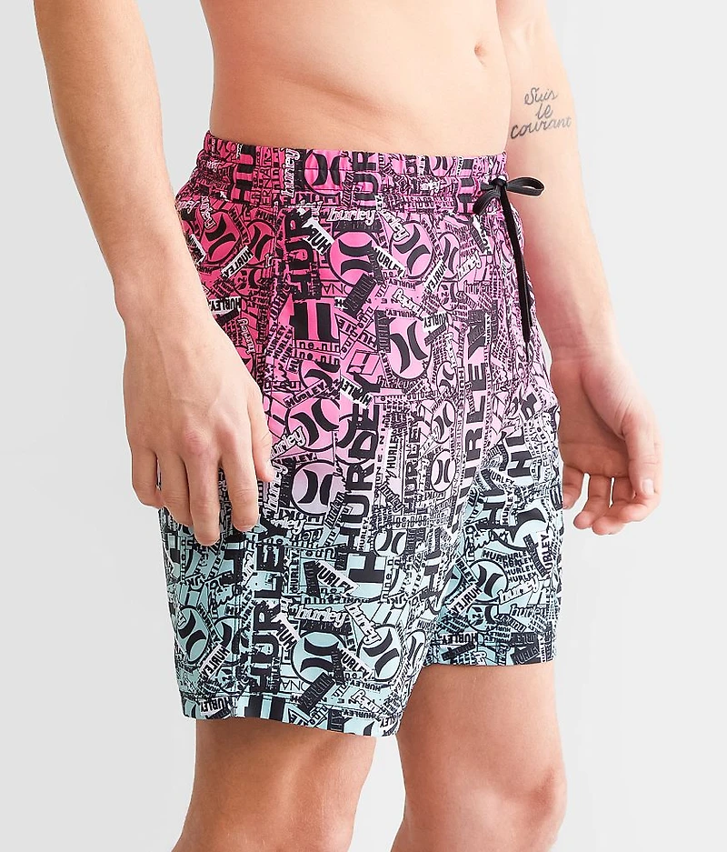 Cannonball Volley Stretch Swim Trunks