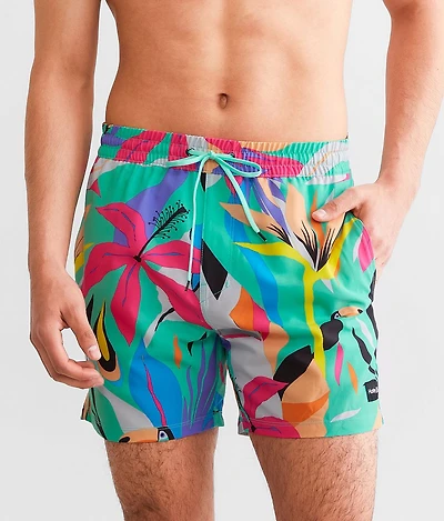 Cannonball Volley Stretch Swim Trunks