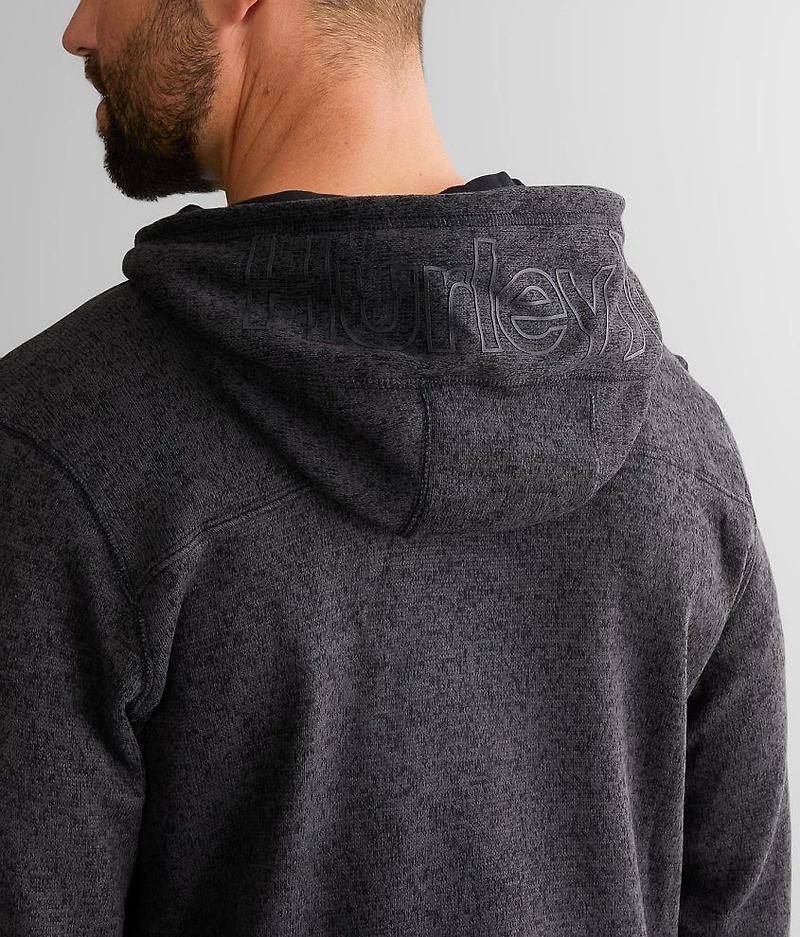 Beckett Quarter Zip Hooded Sweatshirt