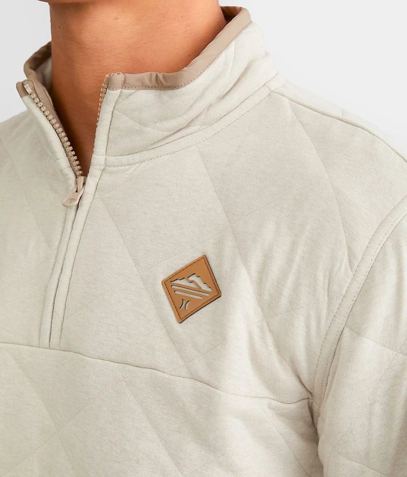Root Down Quilted Pullover