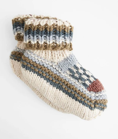 Northwestern Isles Cuffed Sweater Slipper