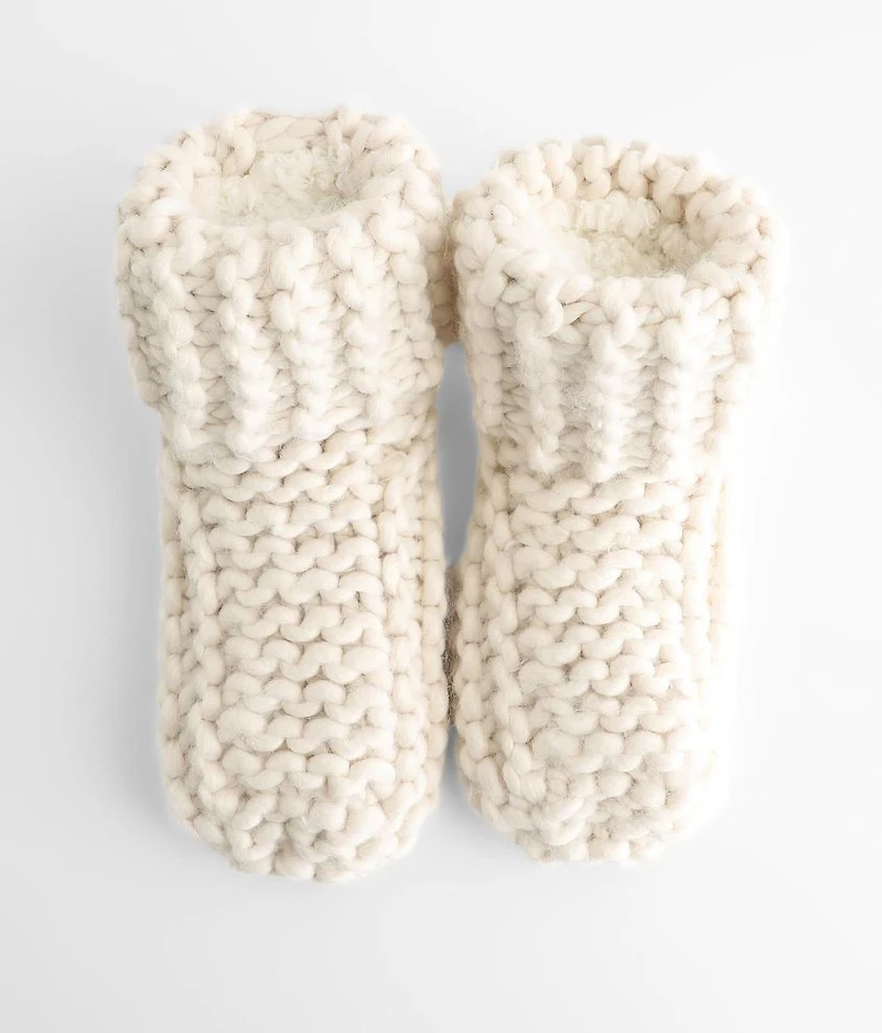 Cabin Cuffed Sweater Slipper