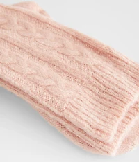 Cable Knit Boot Socks