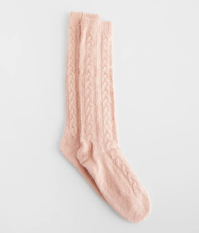 Cable Knit Boot Socks