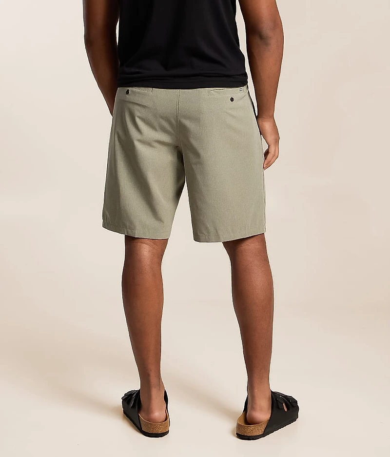 Phantom Microcheck Hybrid Stretch Short