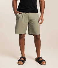 Phantom Microcheck Hybrid Stretch Short