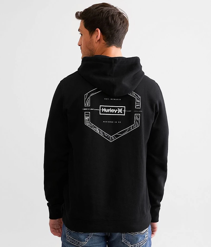 Oil Slick Hooded Sweatshirt