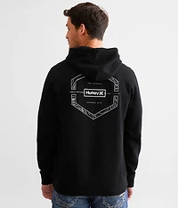 Oil Slick Hooded Sweatshirt