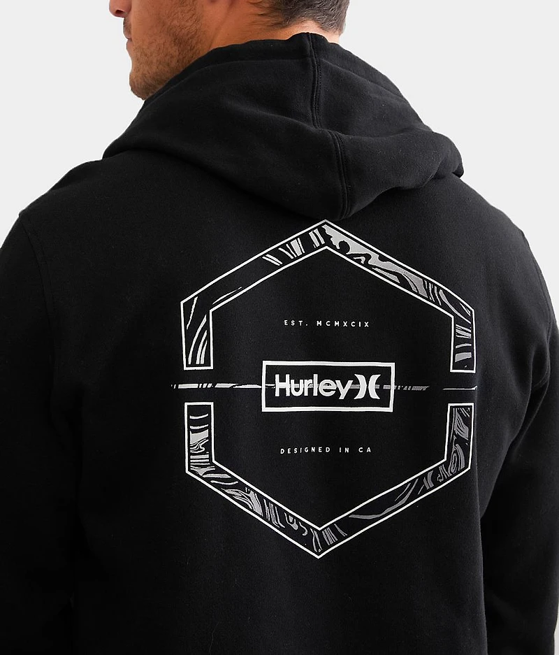 Oil Slick Hooded Sweatshirt