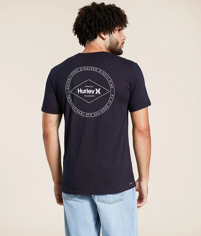 Hurley Leafy Split T-Shirt
