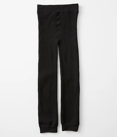 Girls - Faux Fur Lined Leggings