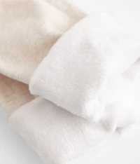 Girls - Faux Fur Lined Leggings