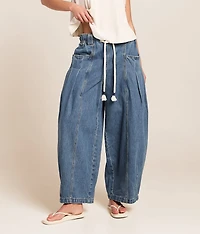 Wide Leg Barrel Pant