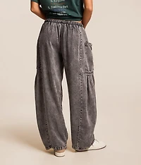 Cropped Wide Leg Pant