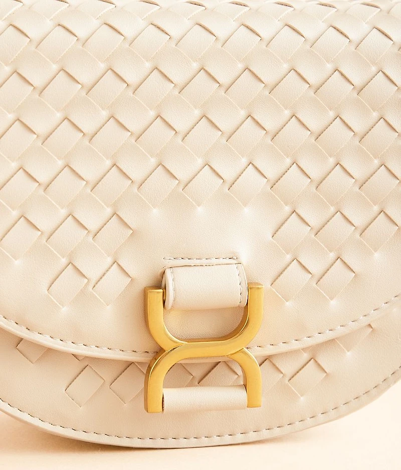 Weaved Crossbody Purse