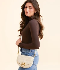 Weaved Crossbody Purse