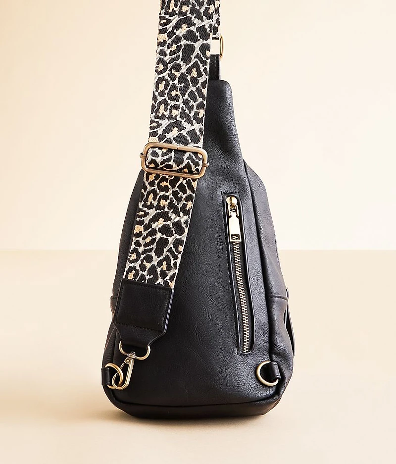 Textured Crossbody Sling