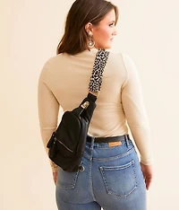 Textured Crossbody Sling