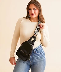 Textured Crossbody Sling
