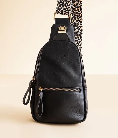 Textured Crossbody Sling
