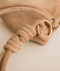Faux Suede Purse