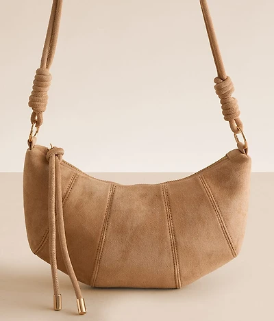 Faux Suede Purse