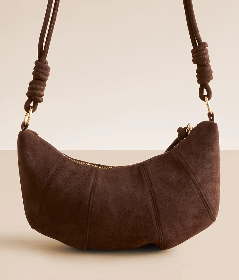 Faux Suede Purse