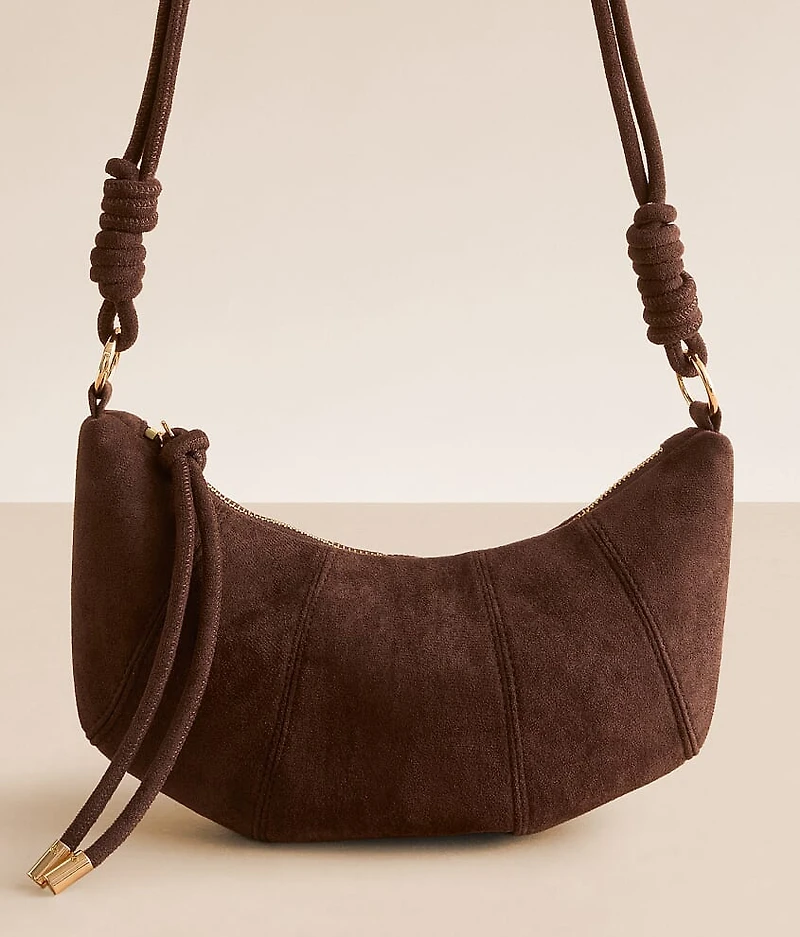 Faux Suede Purse