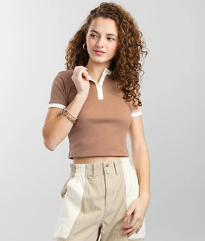 Color Block Henley