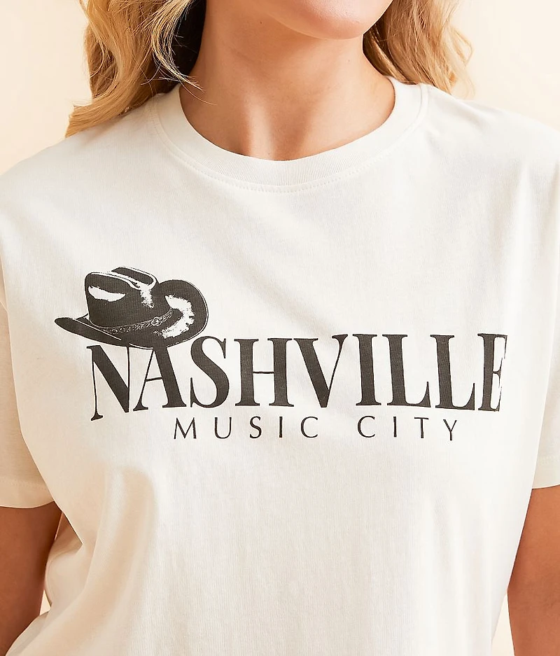 Nashville Music City Boyfriend T-Shirt