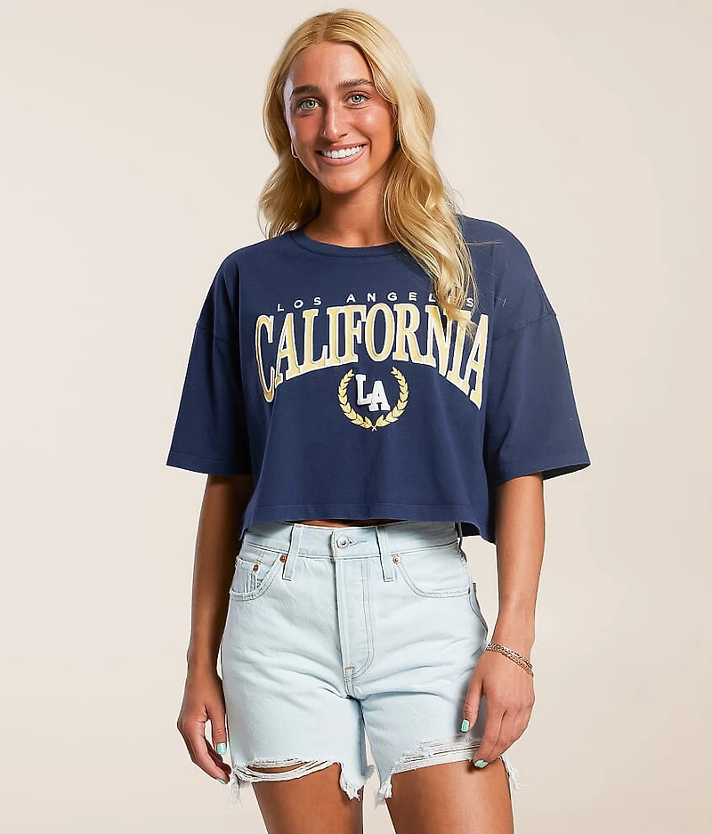 LA California Cropped T-Shirt
