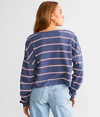 Slouchy Cropped Top