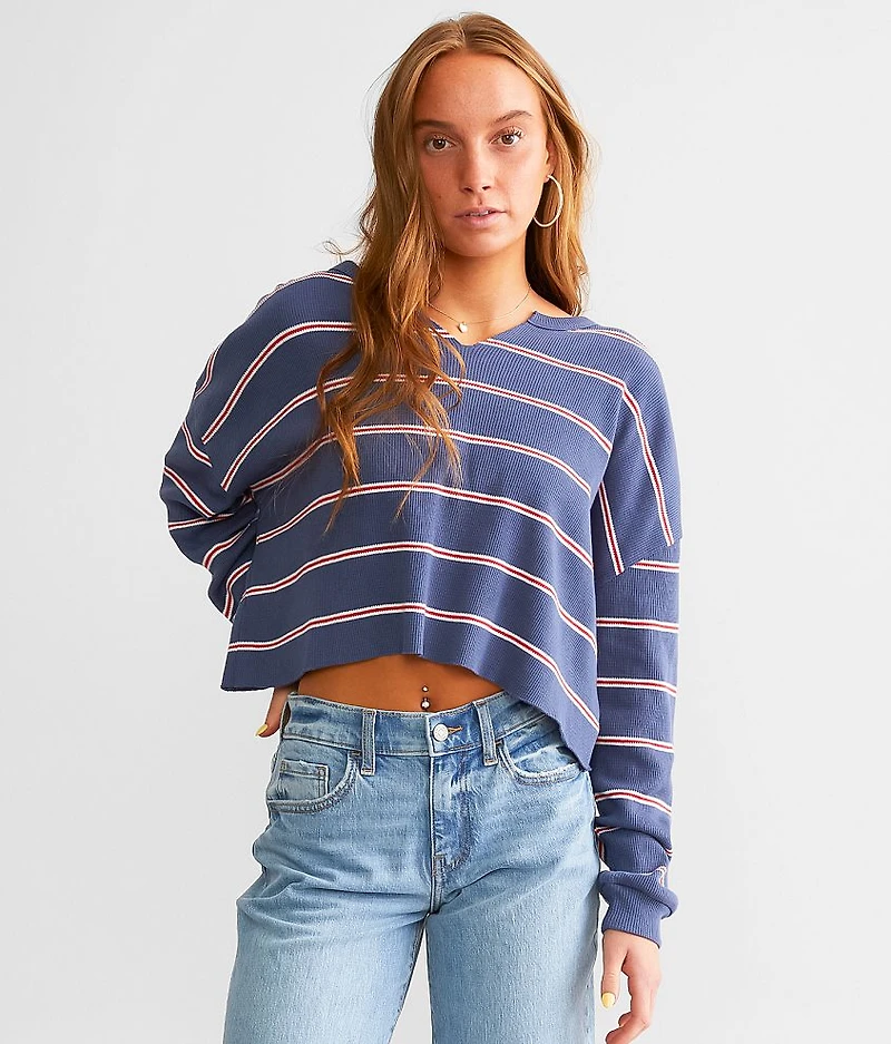 Slouchy Cropped Top
