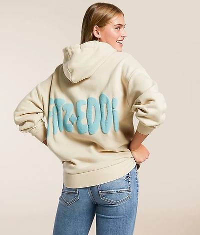 With Love Hooded Sweatshirt