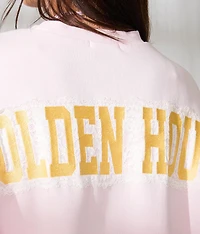 Golden Hour Lace Pullover