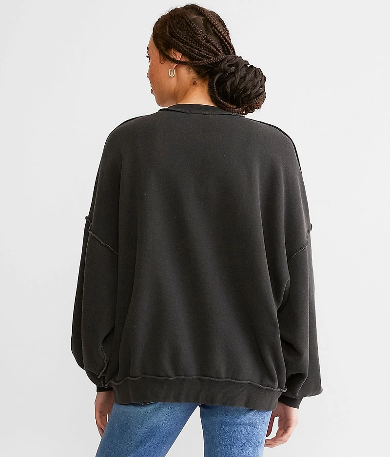 Go Team Washed Pullover