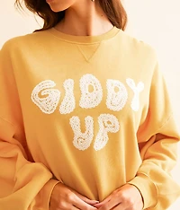 Giddy Up Oversized Pullover