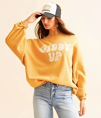 Giddy Up Oversized Pullover