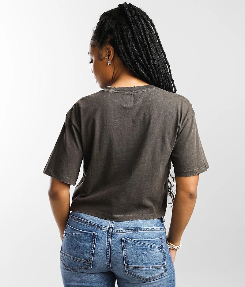 Motorcycle Racing Cropped T-Shirt