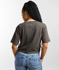 Motorcycle Racing Cropped T-Shirt