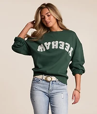 Yeehaw Oversized Pullover